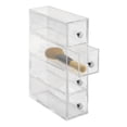 thumbnail image 1 of Interdesign 39449 4-Drawer Flip Tower - Clear, 1 of 8