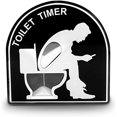 thumbnail image 1 of 5 Minutes Toilet Hourglass Sand Timer Funny Atmosphere Tool Decompression Decoration for Toilet Training, 1 of 5