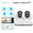 White-2 Cameras, variant on 2pcs blurams Indoor Security Camera 2K, Home Security Dog/Baby Monitor/Elder Camera, Security Camera with One-Touch Call, Color Night Vision, Motion Tracking, Cloud & Local Storage