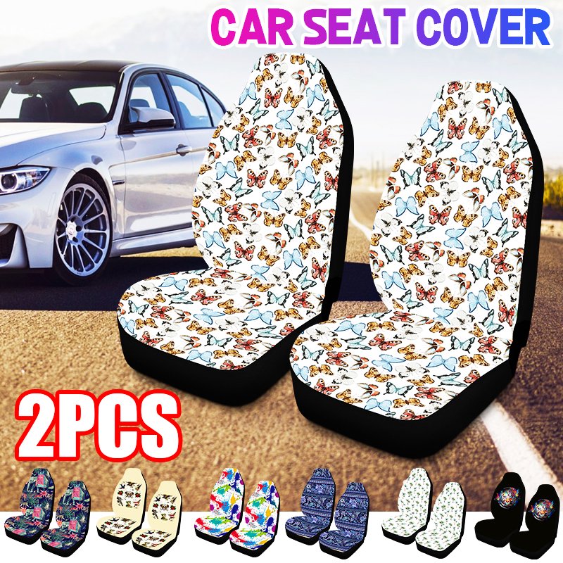 2 Pcs/Set Car Seat Covers, Waterproof Breathable Material Car Chair