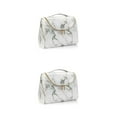 thumbnail image 1 of fastboy Large Capacity Cosmetic Storage Bag - Store All Makeup In One Place Choose Multiple Colors Marblingwhite silver 2Set, 1 of 6