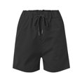 thumbnail image 2 of Vedolay Shorts Women's Drawstring Elastic Waist Summer Casual Beach Shorts with Pockets,Black 4XL, 2 of 4