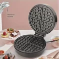 thumbnail image 2 of Household Waffle Maker Multifunctional Mini Version Light Food Machine Heating Baking Pan Breakfast Machine Waffle Bread Maker, 2 of 5