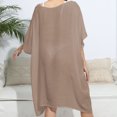 thumbnail image 6 of Daiosportswear Womens Swimsuit Cover Up Hollow Out Swimwear Beach Bathing Suit Bikini Coverups,Cover-Up for Women Brown 6(Free Size), 6 of 6