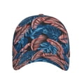 thumbnail image 2 of Haiem Tropical Leaves Baseball Cap Dad Hat Cotton Soft Adjustable Fashion Hats for Men Women Unisex Style Headwear, 2 of 9