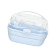 thumbnail image 4 of Hamsters Travel Carry Ventilación Diseño de ventilación 7.8x6.3x5.9 pulgadas Multipurpose para el ratón de erizo de erizo incorporado Botella de, 4 of 10