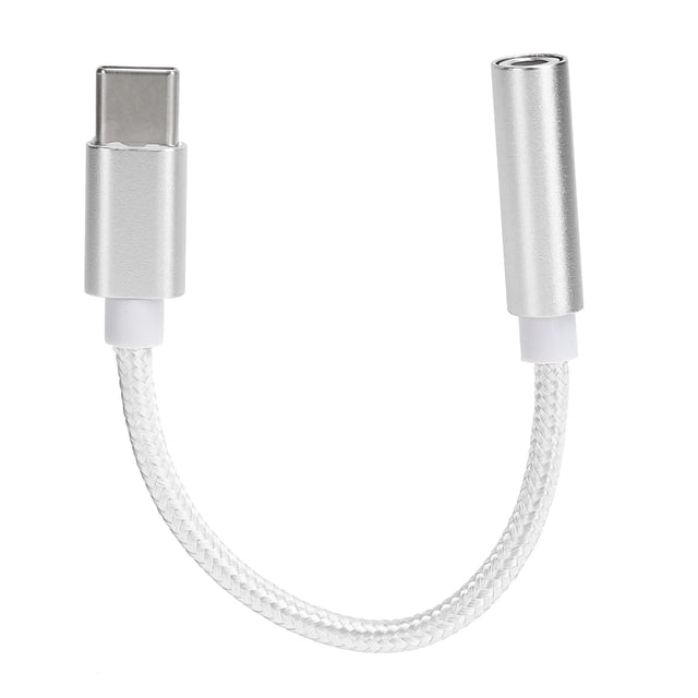Adaptateur Audio Type C vers Casque Adaptateur Usb C vers Audio Adaptateur Audio pour Letv / Adaptateur Audio Type C vers 3.5MM Adaptateur Audio Tressé