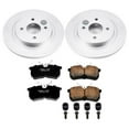 thumbnail image 2 of PowerStop Rear Geomet Coated Brake Rotor and Pad Kit Fits: FORD Select Models CRK1376, 2 of 4