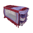 thumbnail image 3 of Cuna de Viaje The Baby Shop  con toldo desmontable, organizador y bolsa de viaje Rojo, 3 of 8
