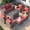 Red, variant on ELPOSUN 7 Pieces Outdoor Patio Furniture Set, 4 x Single Chair, 2 x Ottoman and 3-Seat Sofa with Cushions, Outdoor Wicker Sectional Conversation Set for Garden, Poolside, Backyard, Navy Blue Cushion