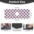 thumbnail image 2 of Sikiie Cute Number 8 Splash Guard for Sink Faucet-1 PC Super Absorbent Fast Drying Mat Sink Gadgets-Splash Guard for Kitchen, Sink Mat, 2 of 7