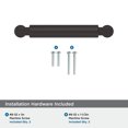 thumbnail image 4 of Amerock Balon 3-3/4 inch (96mm) Center-to-Center Oil-Rubbed Bronze Cabinet Pull, 4 of 6