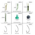 thumbnail image 4 of Konesky 420pcs Fishing Accessories Kit Box Multifunctional Fishing Tackle Kit Practical Fishing Supply Equipment For Fishing Freshwater Fish Marine Fish, 4 of 8