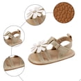 thumbnail image 7 of Zshosam Toddler Water Shoes Infant Baby Boys Girls Summer Beach Sandals Non Slip Soft Rubber Sole Toddler Outdoor Closed-Toe First Walker Shoes Size 4,(Gold Infant 4), 7 of 7