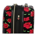 thumbnail image 2 of Betsey Johnson 30 inch Expandable Scratch Resistan Hardside Suitcase, Covered Roses, 2 of 6