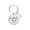 K, variant on Creative DIY To My Daughter Stainless Steel Last Name 26 Letter Keychain 2.5cm