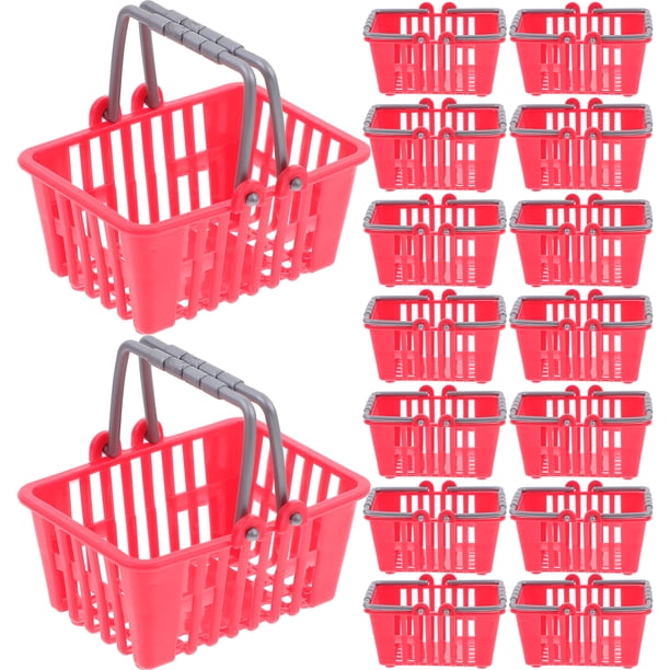 Set De 12 Mini Cestas De Ratán Para Casa De Muñecas – Accesorios Tejidos A Mano Para Decoración Y Juego De Roles