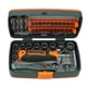 thumbnail image 1 of Juego de herramientas multifuncional 38 en 1 con caja organizadora - Incluye 10 dados y 22 puntas de acero aleado para reparaciones en hogar, taller y automóvil, 1 of 6