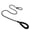 black, variant on Ultimate Dog Walking Tool: Anti-Pull, Reflective "P-Style" Slip Lead — Training Leash for Escape Prevention and Secure Pet Walking