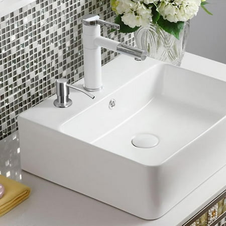 Sonew 300ml Kitchen Bathroom Faucet Sink Liquid Soap Lotion Dispenser Pump Storage Holder Bottle Soap Lotion Dispenser Sink Soap Dispenser Pump