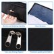 thumbnail image 4 of Bolsas de almacenamiento Fixwal negras para debajo de la cama con ventana transparente (paquete de 6, 4 of 7