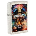 thumbnail image 2 of Zippo Psychedelic Tiger Design Mercury Glass Pocket Lighter, 2 of 10