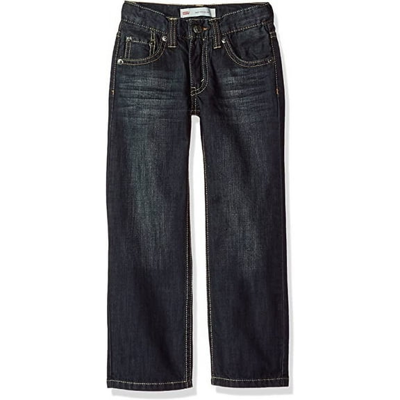 Levi's Boys Dark Denim Jeans 505, 5