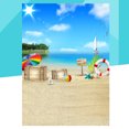thumbnail image 4 of EeaseCA Beach Photo Studio Background Cloth 3D Photography Backdrop Wall Props Seaside 90x150cm (1589), 4 of 7