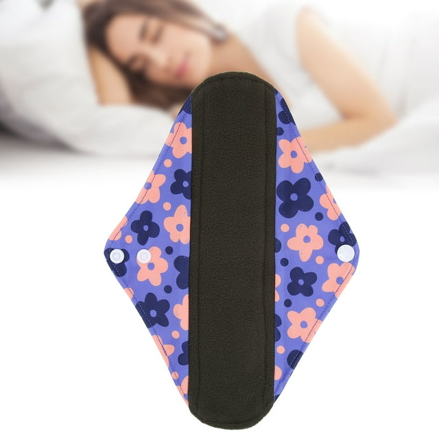 Almohadillas Sanitarias De Tela, Almohadillas Menstruales Reutilizables, Cómodas, Súper Absorbentes Para Uso Nocturno Y Diurno