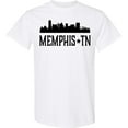 thumbnail image 3 of Inktastic Memphis Tennessee City Skyline T-Shirt, 3 of 5