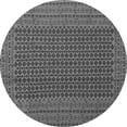 thumbnail image 1 of Ahgly Company Indoor Round Southwestern Gray Country Area Rugs, 4' Round, 1 of 1