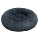 thumbnail image 1 of Cama de Perros, Cama para Mascotas, Diámetro de 60 cm, Cojín Central Extraíble y Lavable, Alfombra de Felpa, Gris Oscuro, 1 of 5