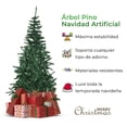 thumbnail image 4 of Árbol de Navidad Armable, 180 cm de Altura, Apariencia Frondosa, Máxima Estabilidad verde, 4 of 10