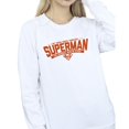 thumbnail image 3 of DC Comics Womens Superman Hero Dad Sweatshirt, 3 of 4