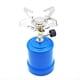thumbnail image 1 of Estufa de Camping para Exteriores, Tanque de Gas Europeo de 190 G, Hornilla de Café, Quemador de Gas Propano Ajustable para Pesca, Senderismo, Picnic., 1 of 5