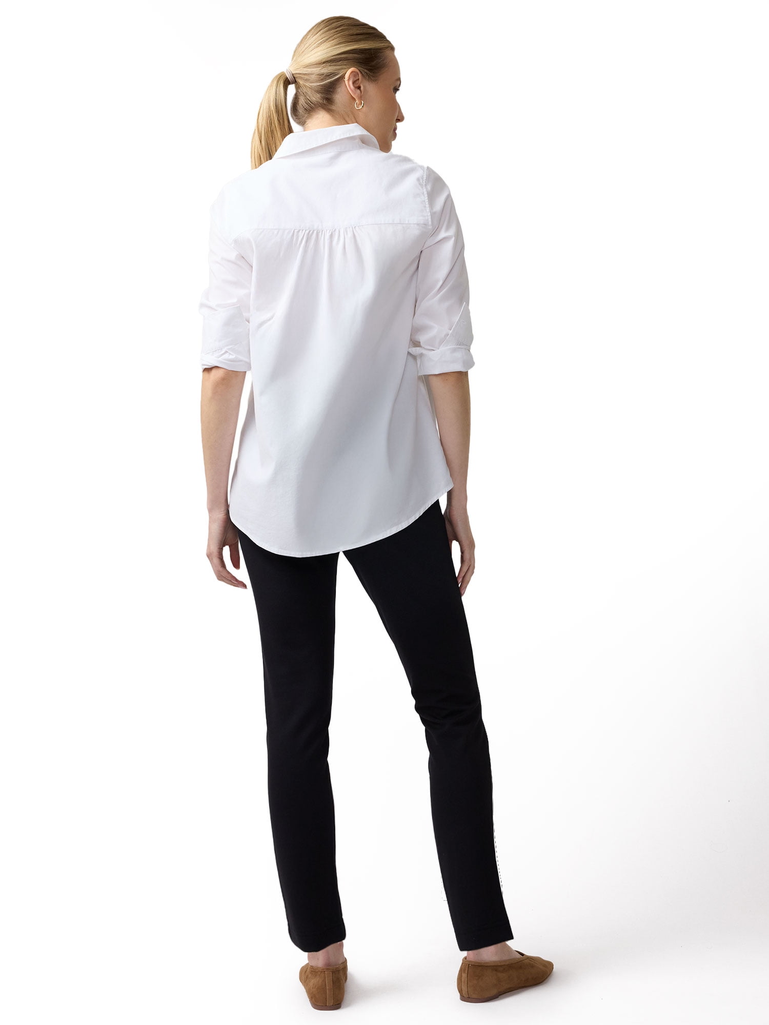 Ingrid & Isabel For Every Belly Women's Maternity Slim Ponte Pant, Sizes XS-XXL