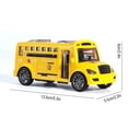 thumbnail image 3 of Friction Powered School Bus Toy, No Battery Push And Go School Bus Friction Powered Toy Car, 3 of 8