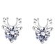 thumbnail image 1 of S925 Silver Antlers Earring Stylish Delicate Earring Gift for Birthday Anniversary, 1 of 2