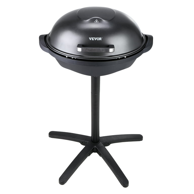 BENTISM Indoor/Outdoor Electric Grill 1800W 200sq.in with 2 Zone Grilling  Surface 