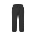 thumbnail image 5 of Blekii Men's Casual Summer Shorts, Solid Color Cotton Flat Front Shorts, Fashionable Lightweight Bottoms for Hot Weather, Versatile Pants for Beach, Lounge, Or Daily Outings,, 5 of 9