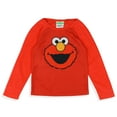 thumbnail image 5 of Sesame Street Elmo Pajamas Girls' 2-Piece Long Sleeve Pant Lounge Sleep Set, 5 of 7