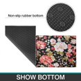 thumbnail image 6 of Pioneer Flower Floral Print Pattern Kitchen Rugs Sets Of 2,Anti Fatigue Kitchen Mat Rugs Non Slip Washable,Decorative Kitchen Floor Mats for Kitchen,Sink,Laundry,17"x30"+17"x47", 6 of 7