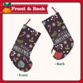 thumbnail image 2 of Goofa Merry Christmas for Christmas Stockings, 18inch Xmas Hanging Stocking Decorations for Christmas Party Family Decor, 2 of 7
