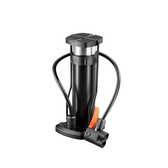 Tancola Classical 160 psi High Pressure Presta and Schrader Valve Bicycle Floor Pump, Black