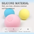 thumbnail image 3 of Pelotas que emiten sonidos para gatos y gatitos de interior: juguetes interactivos para gatos con hierba gatera, 3 opciones coloridas, 3 of 5