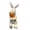 A, variant on Easter Plush Bunny with Carrot, Cartoon White Rabbit Stuffed Animal for Spring Home Decor, Shelf Display and Gift