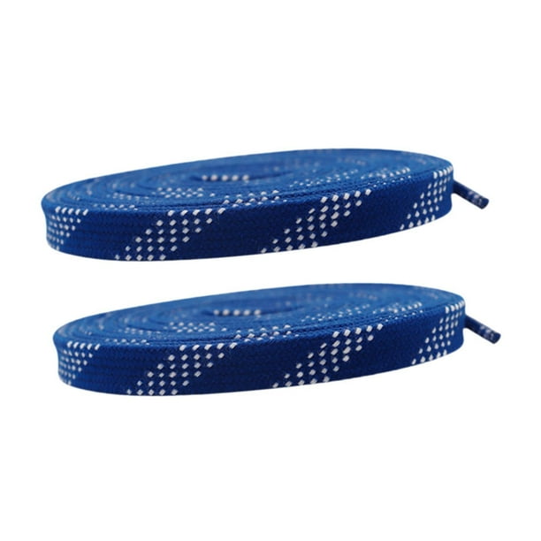 1 par de cordones para patines de hockey de 10 mm para patines artísticos, calzado deportivo y patines en línea 244 cm