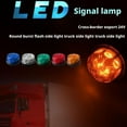 thumbnail image 3 of Plastic LED Side Lights with Strobe and Rotate Modes for 12-24V Cars, Trucks, Trailers, and Boats, 3 of 8