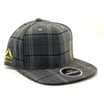 thumbnail image 2 of Conor McGregor UFC Reebok Plaid Snapback Adjustable Hat - Gray, 2 of 10