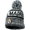 thumbnail image 4 of Real Madrid Beanie, Gray & White Knit Winter Hat, 4 of 4